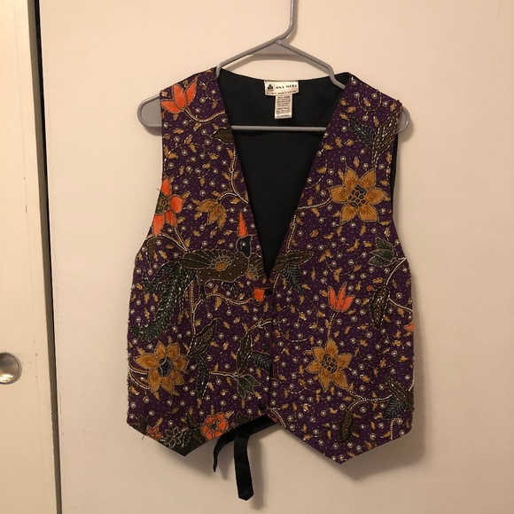 Beautiful Vintage Beaded Vest - Picture 1 of 5
